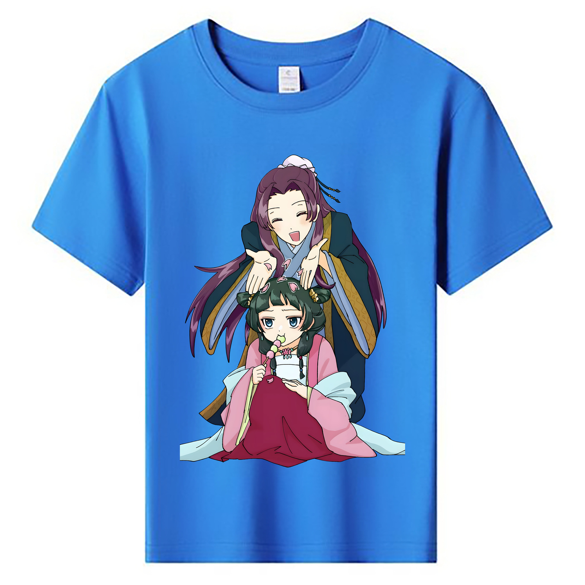 （画像用） 薬屋のひとりごと The Apothecary Diaries 綿100％キッズTシャツ（フロントプリント）